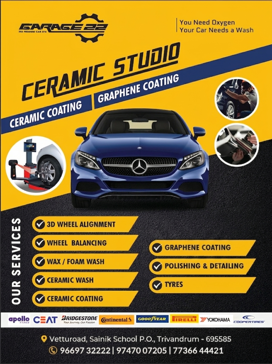 Garage 22 Official Services Brochure